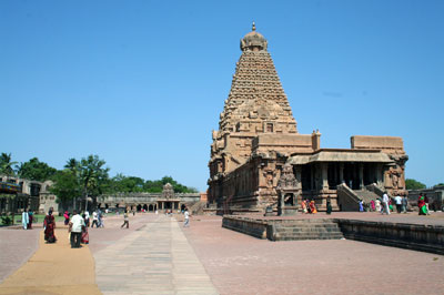 Sur la route de Pondichéry